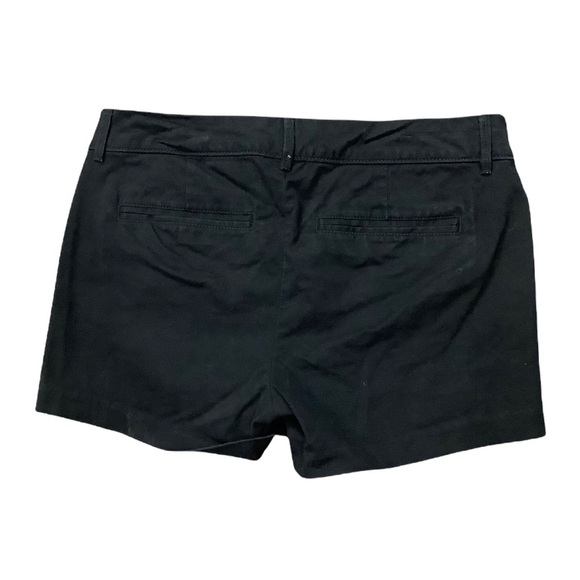Women's Old Navy Pixie 2 XS Shorts Chino Khakis Black Stretch 3” Inseam NWOT - Picture 4 of 7
